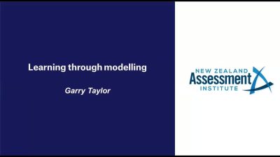 17. Learning through modelling