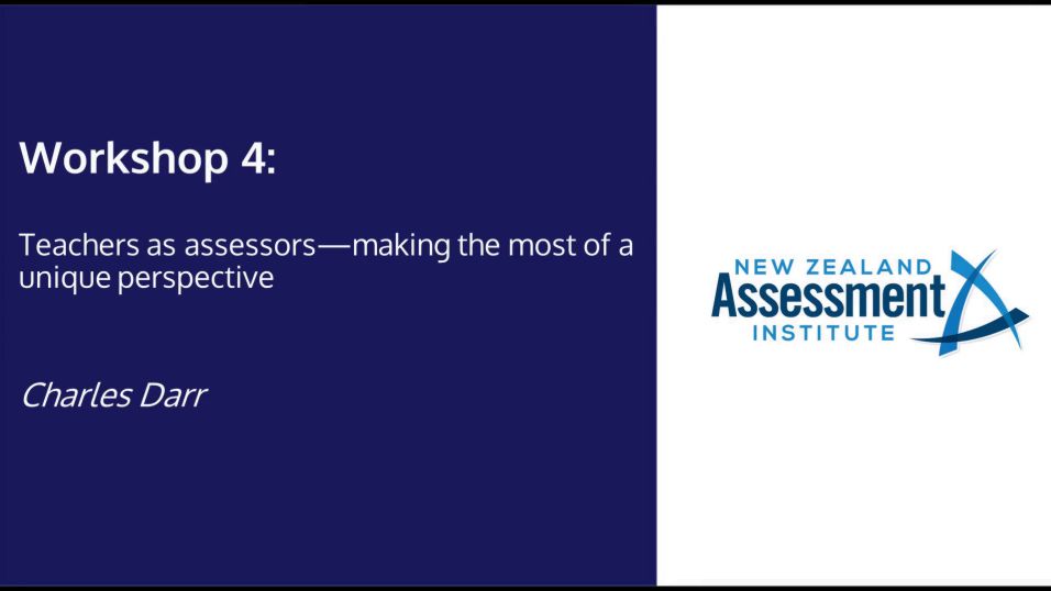 1330 - Teachers As Assessors
