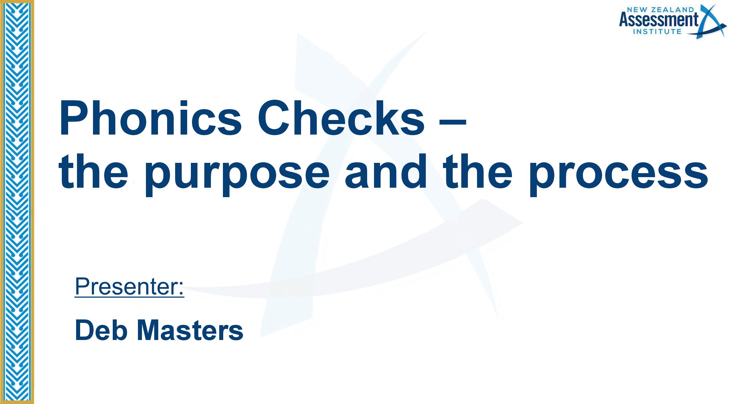 20 Phonics Checks – the purpose and the process
