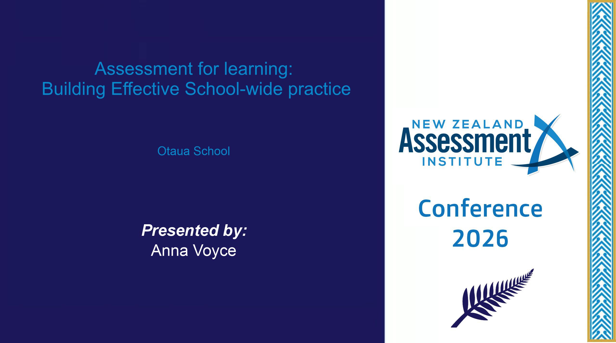 Assessment For Learning Building Effective School Wide Practice 23 Assessment for learning: Building Effective School-wide practice