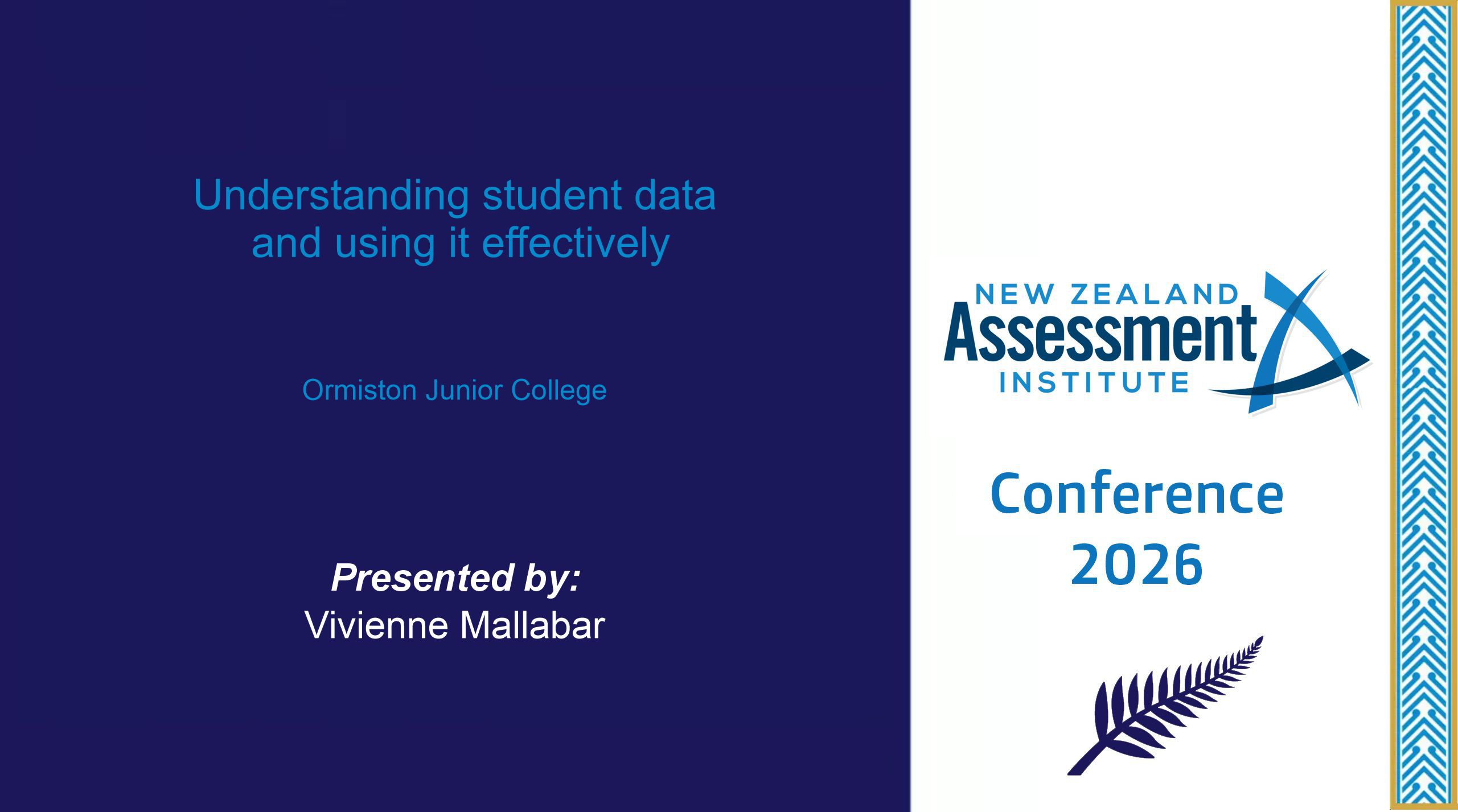 Understanding Student Data And Using It Effectively 22 Understanding student data and using it effectively