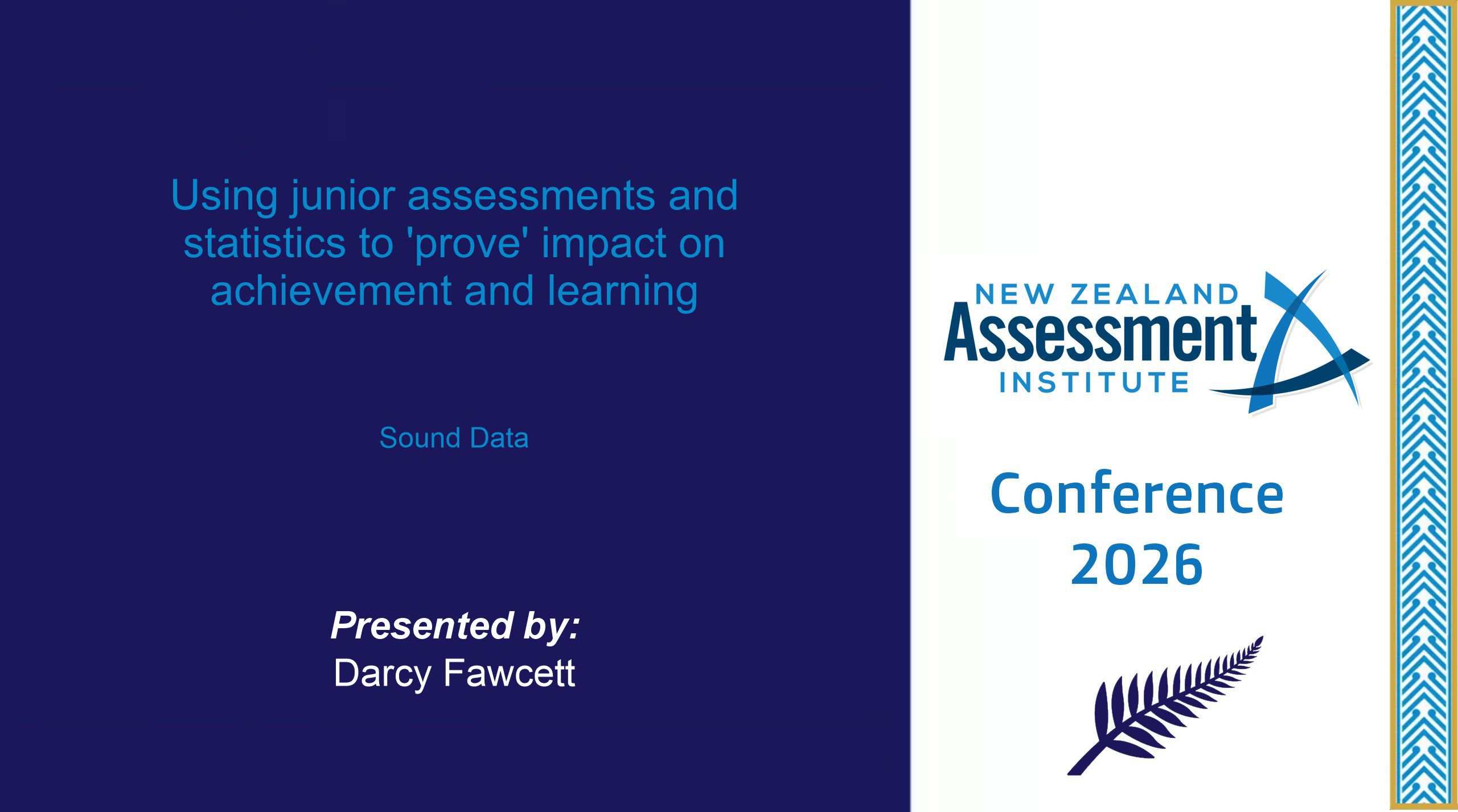 Using Junior Assessments And Statistics To ‘prove’ Impact On Achievement And Learning 17 Using junior assessments and statistics to ‘prove’ impact on achievement and learning